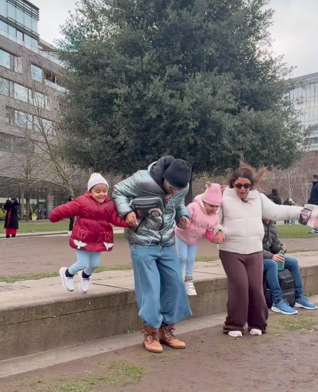 Debinna Bonnerjee talks about 'missed naps, tired legs & testing moments' while travelling with children