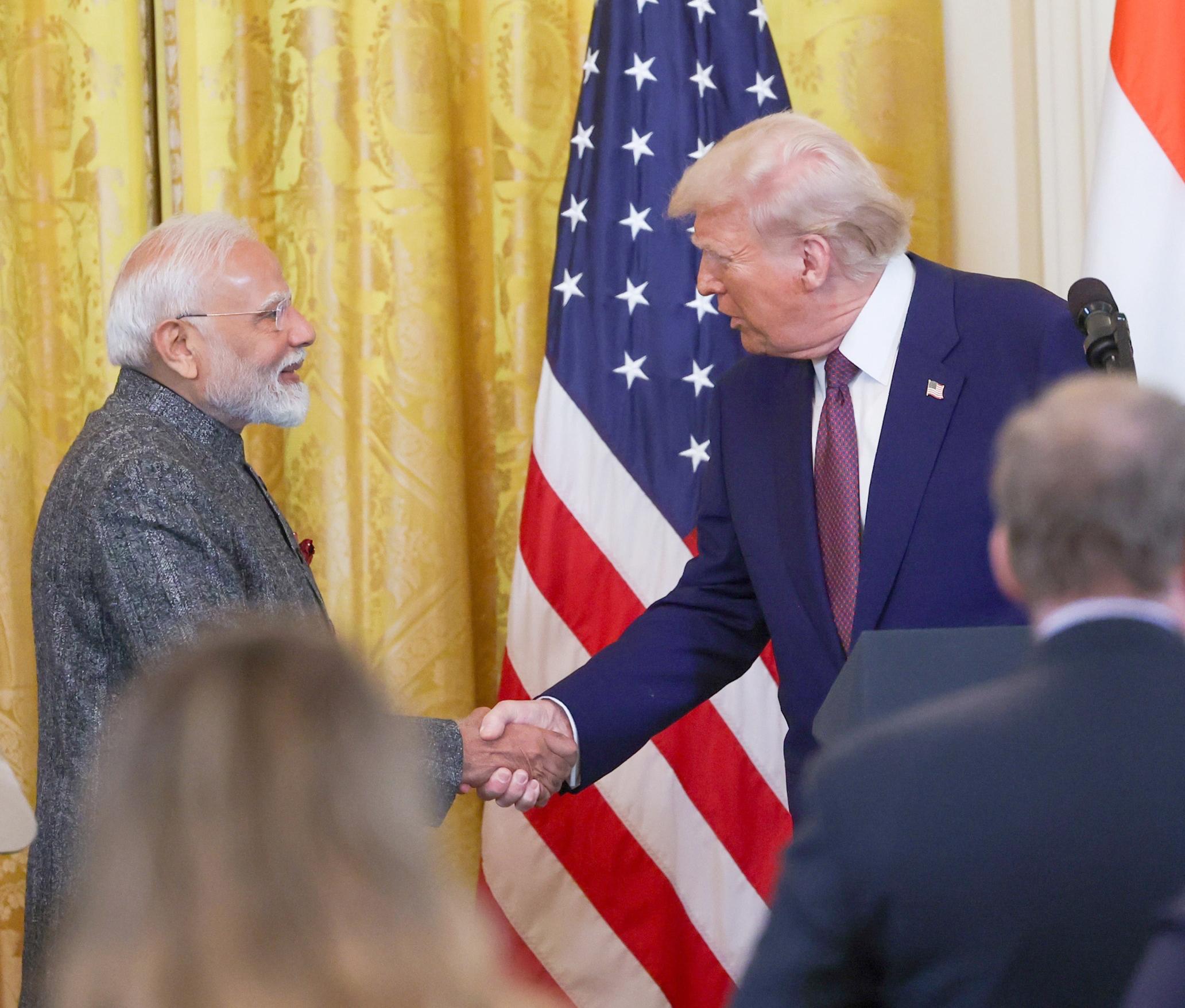 Trump calls PM Modi 'good man', says India 'cut' Russian oil imports