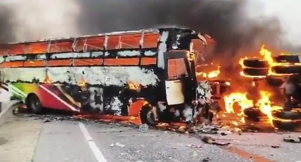 Telangana CM expresses shock over Andhra bus fire tragedy, assures help to victims' families