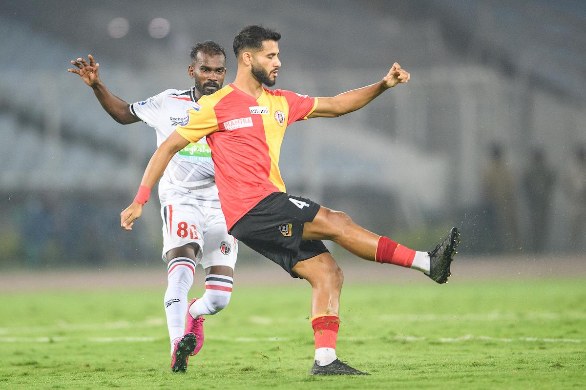 ISL 2025-26: Ezzejjari’s brace helps East Bengal overcome NorthEast United