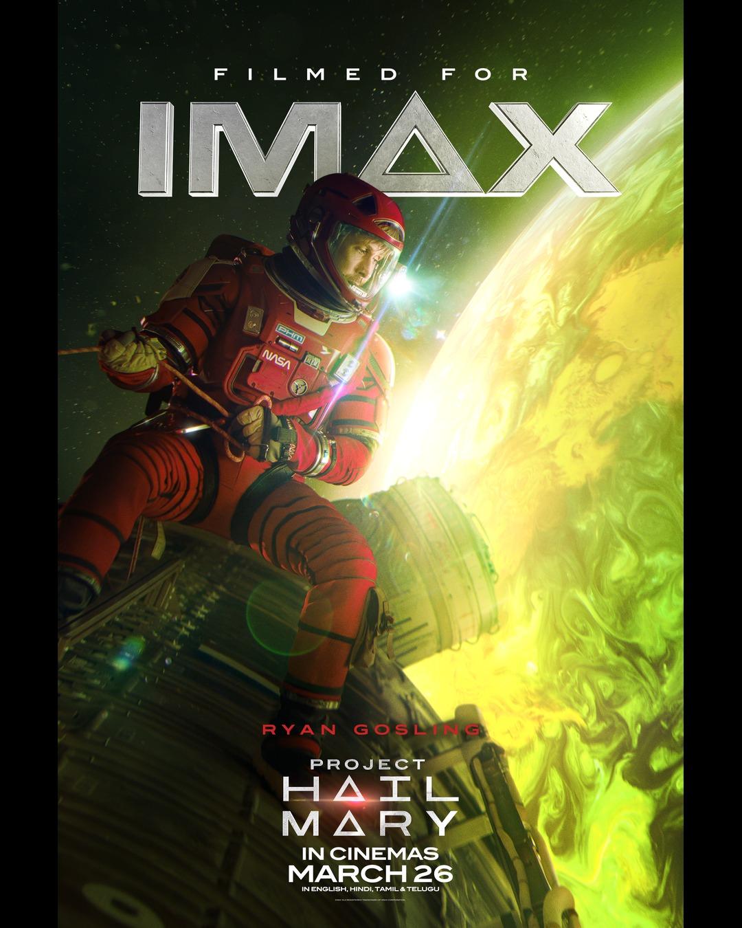 Ryan Gosling's 'Project Hail Mary' to hit screens on March 26 this year