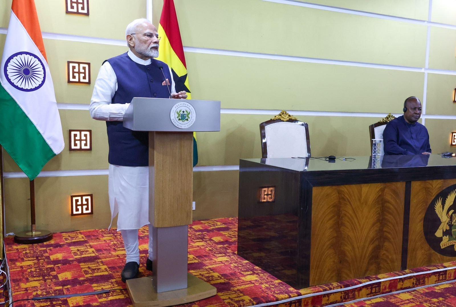 India to provide Ghana with 'Affordable healthcare, reliable care' through Jan Aushadhi Kendras: PM Modi