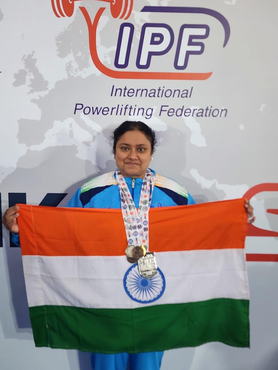 With two medals in two months, Thane powerlifter Annette Gowda continues on path to glory