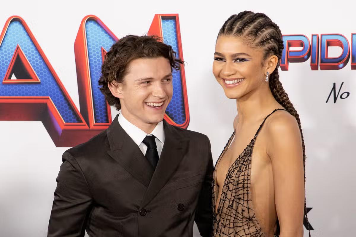 Tom Holland Zendaya excited