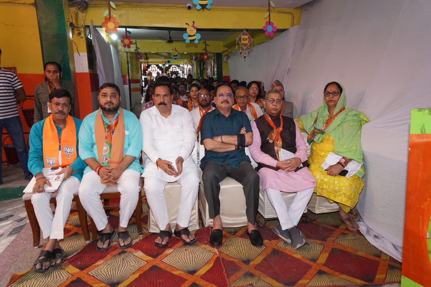 Delhi BJP chief Sachdeva leads party workers in tuning into 'Mann Ki Baat' at 8,250 booths