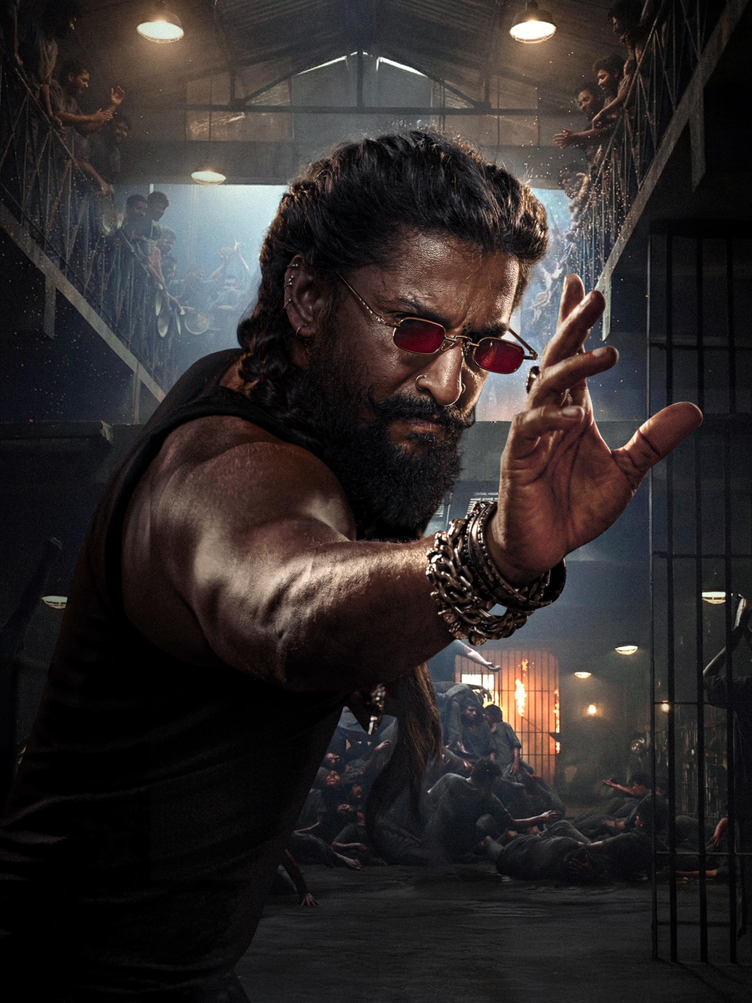 Nani begins shooting for his intro song 'Aaya Sher' in 'The Paradise'