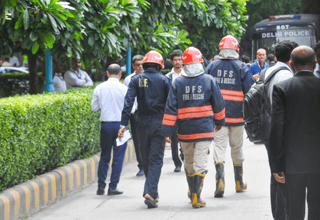 Series of bomb threats in Delhi sparks panic