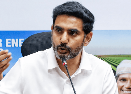 Andhra Minister Lokesh paid for air travel from own pocket, reveal RTI documents