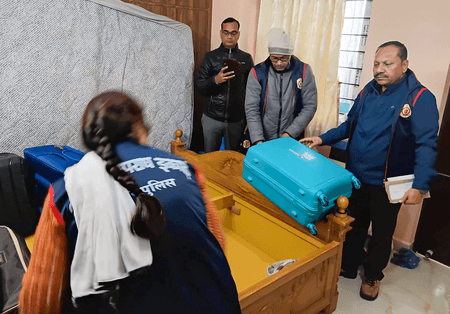 EOU conducts raids at properties of two senior officers facing corruption charges