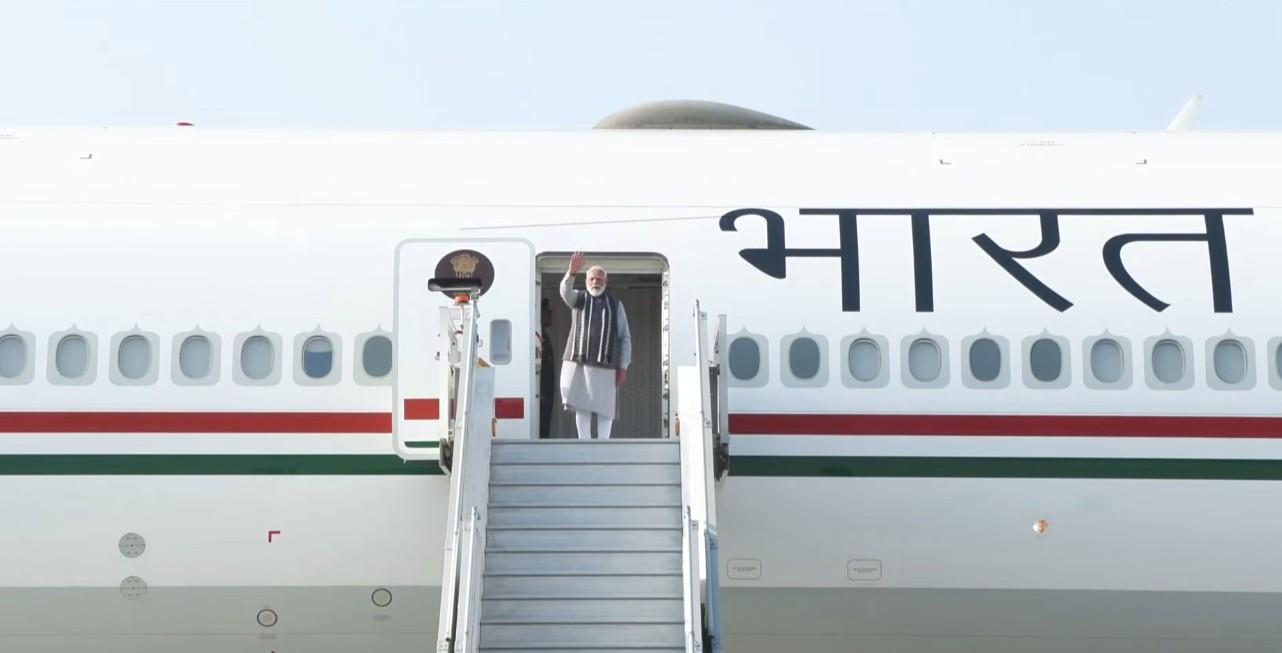 PM Modi departs for Israel, says visit will set new goals for strategic ties