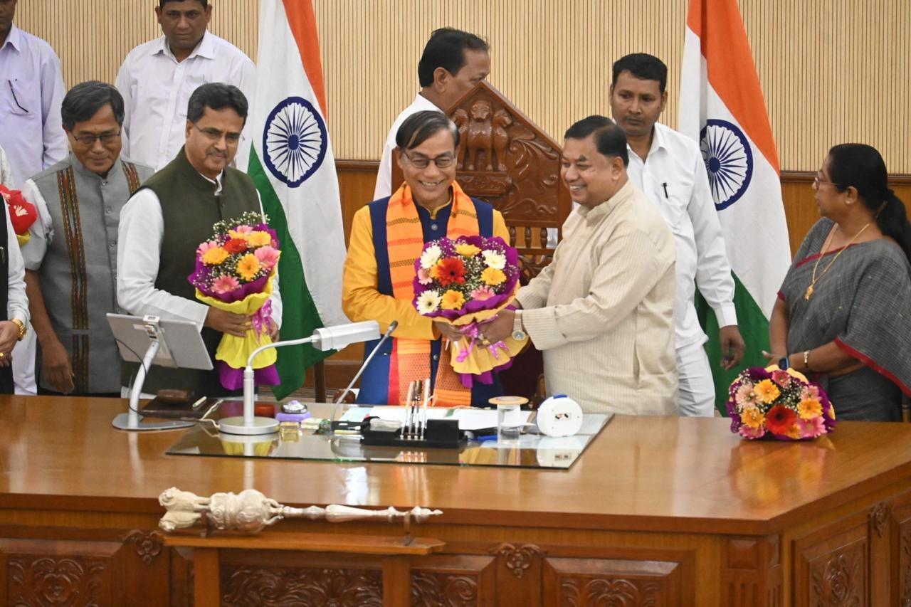 Former Minister Ram Pada Jamatia elected unopposed as Tripura Assembly Speaker