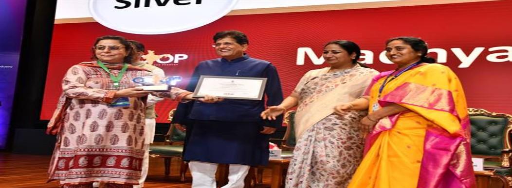 Madhya Pradesh bags silver medal for implementation of 'One District-One Product' scheme