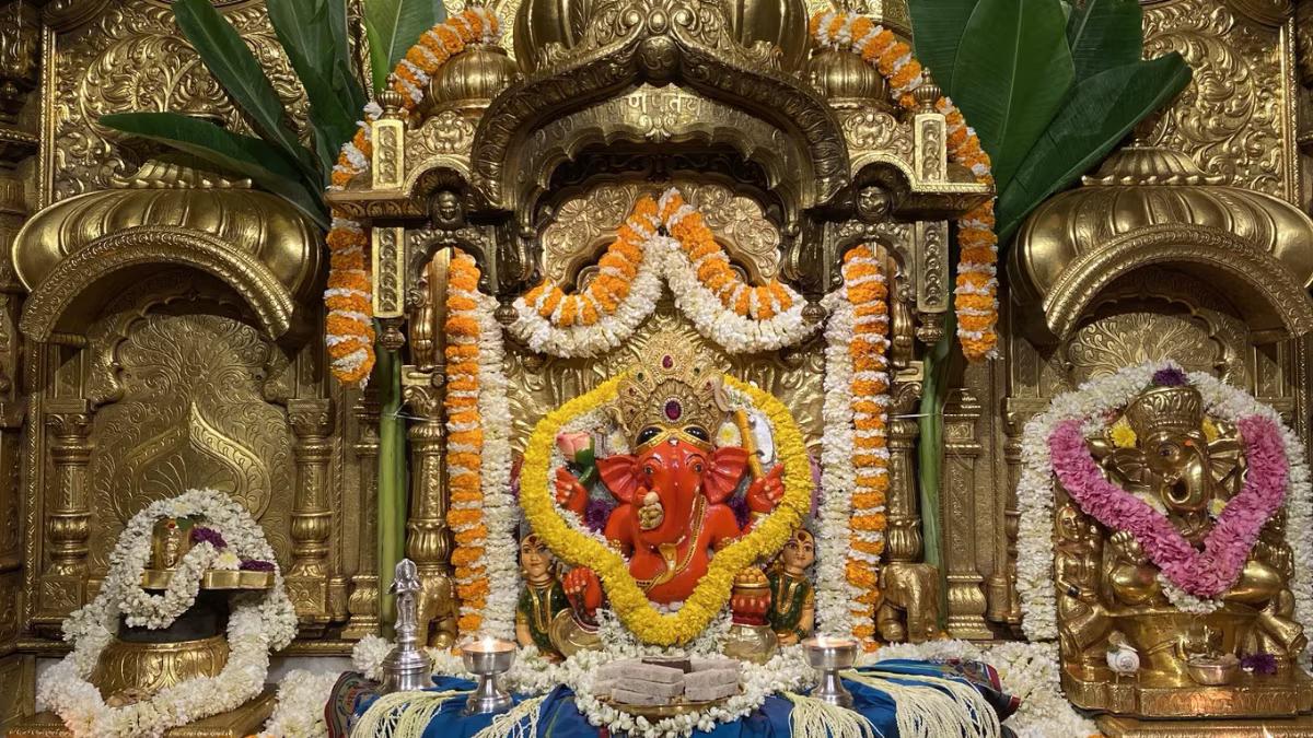 Siddhivinayak Mandir for Ganesh Jayanti 2025