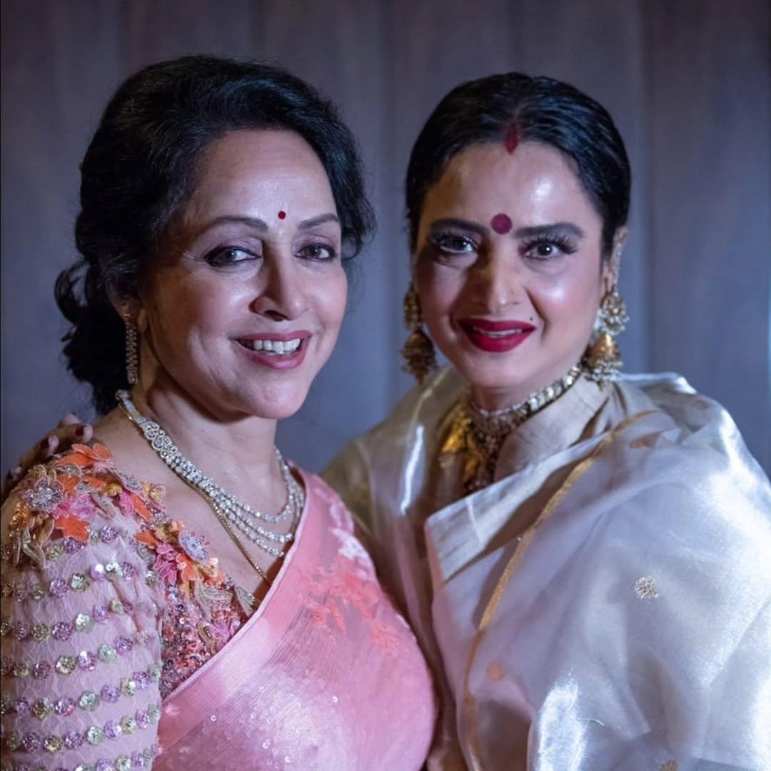Hema Malini wishes 'timeless beauty' Rekha Happy Birthday: 'Our mothers were our driving forces'
