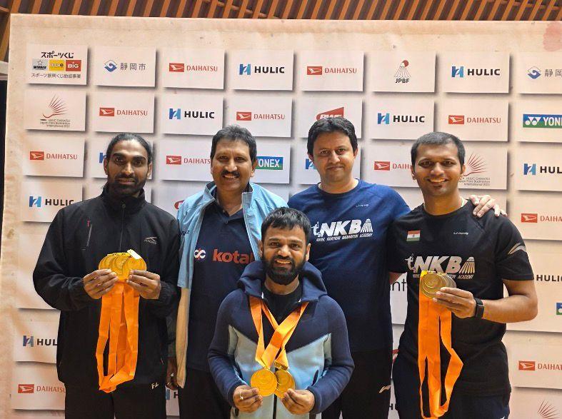 Pramod Bhagat bags triple gold as India shine at Japan Para Badminton International
