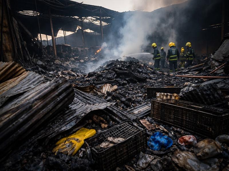 Toll reaches 45 in Kolkata warehouse fire as 18 bodies handed over to families