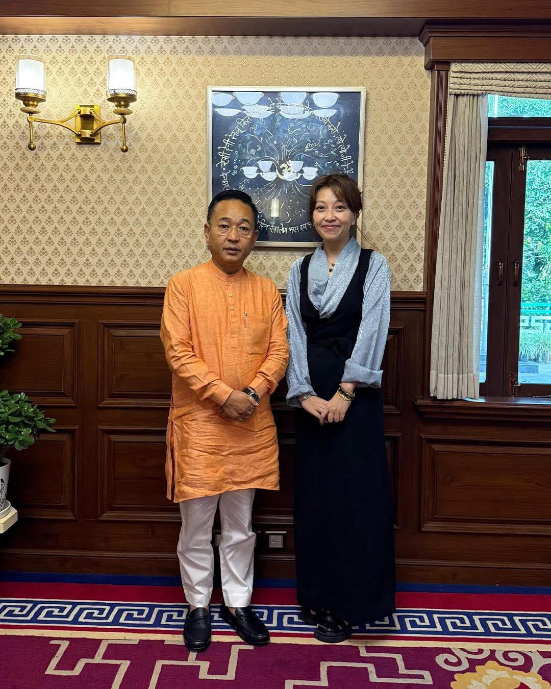 Sikkim CM backs youth-led education initiatives, lauds Kunzang Choeki Bhutia’s vision