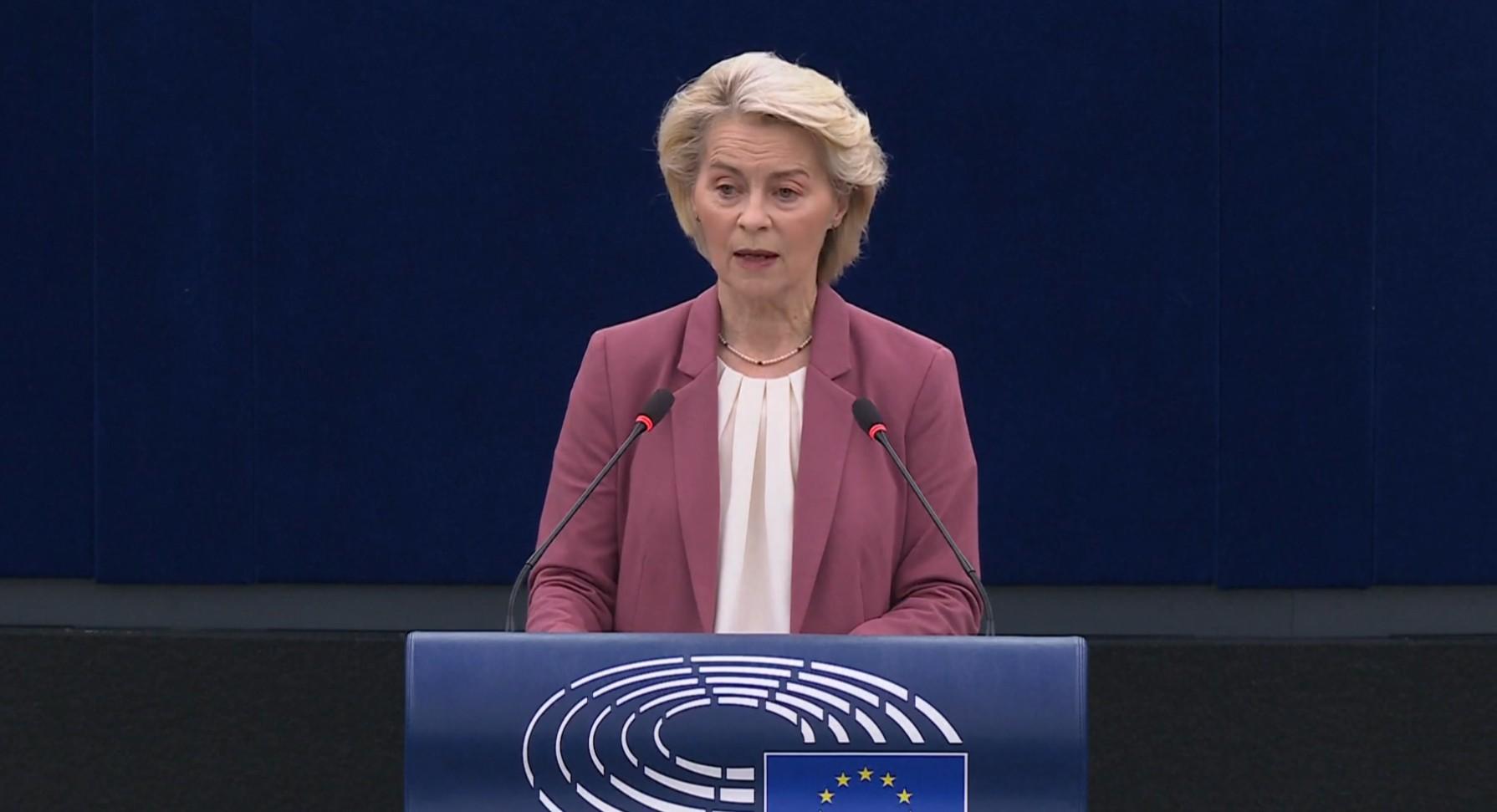 European Commission President says Middle East conflict is driving up energy costs