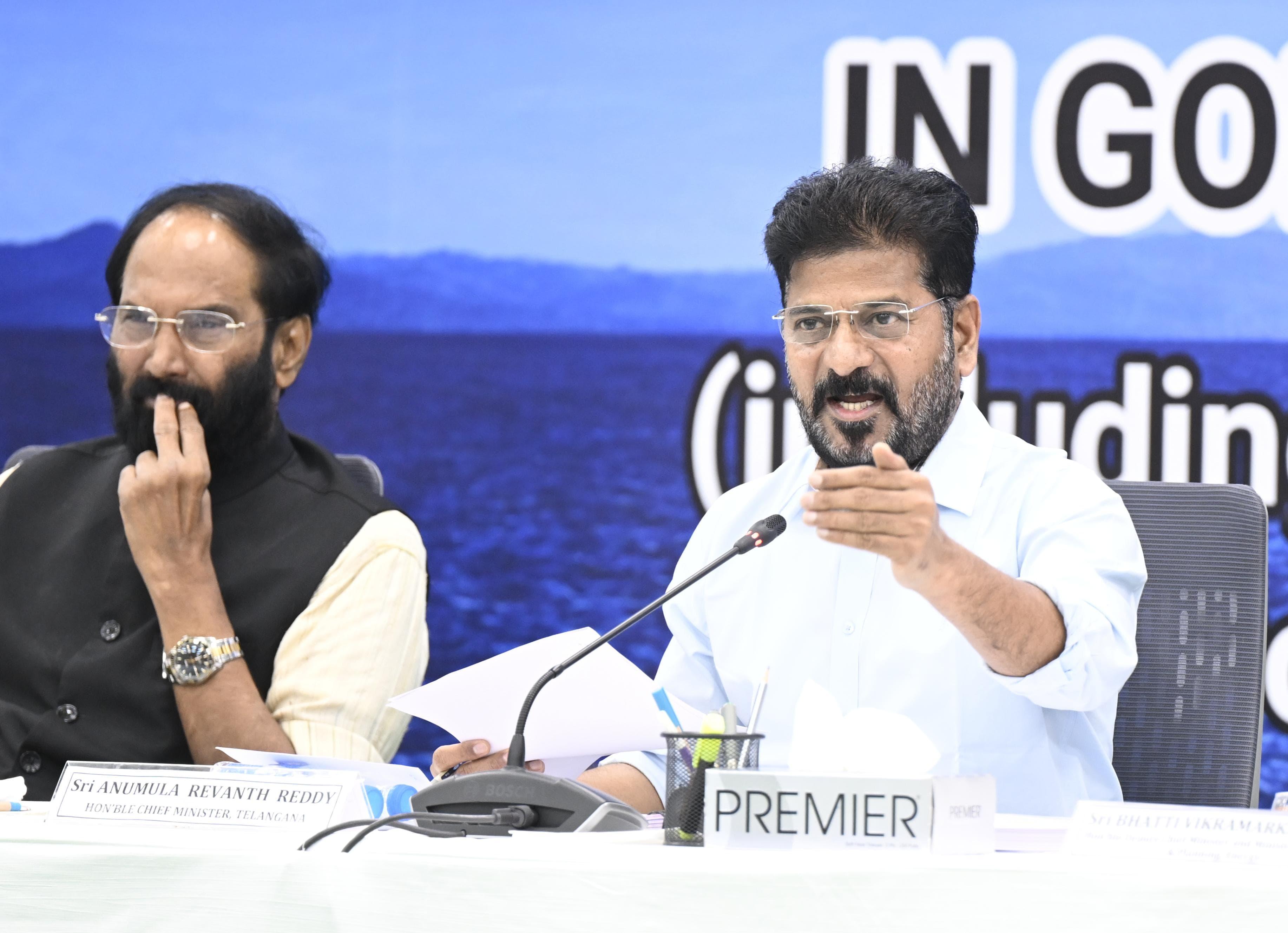 No compromise on Telangana's due share in river waters, says CM Revanth Reddy