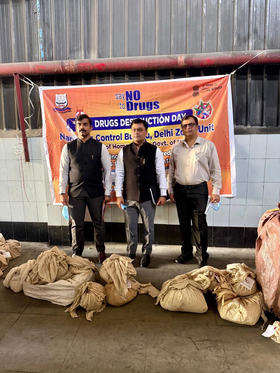 NCB destroys 408 kg drugs valued at Rs 212 crore