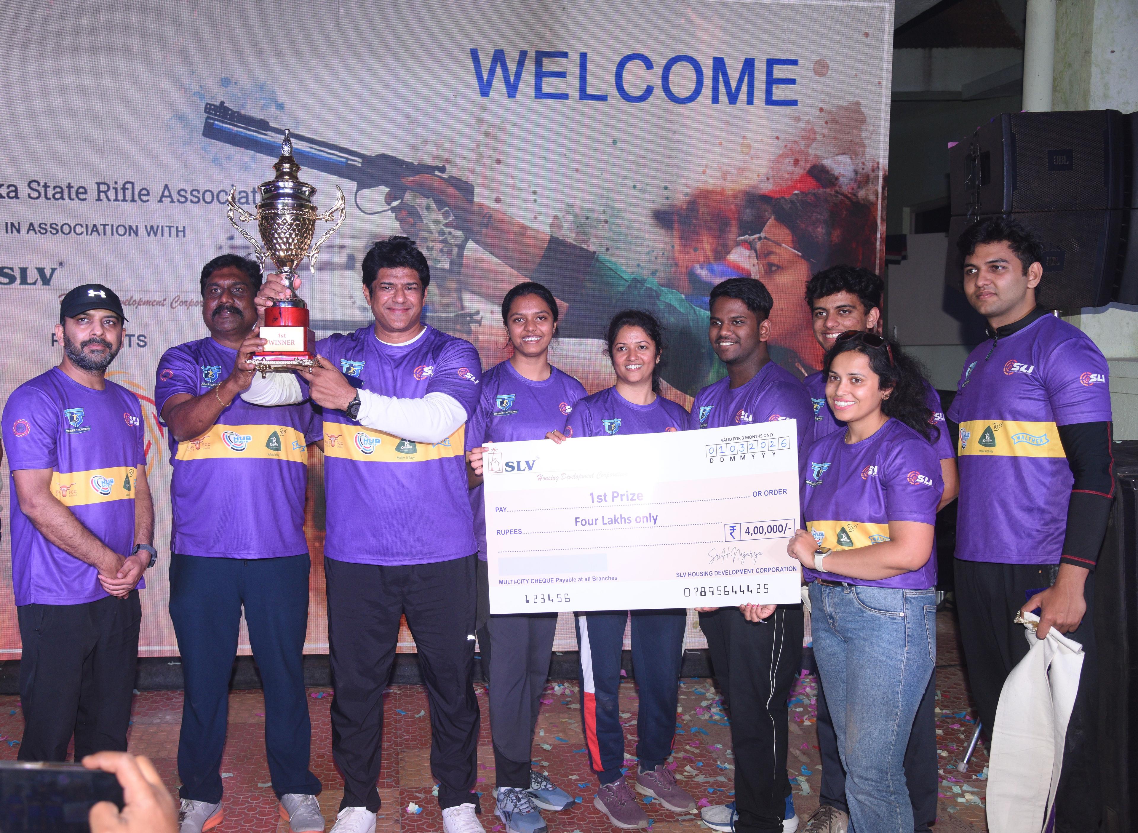Trigger Tacticians lift inaugural Shooting League of Karnataka title