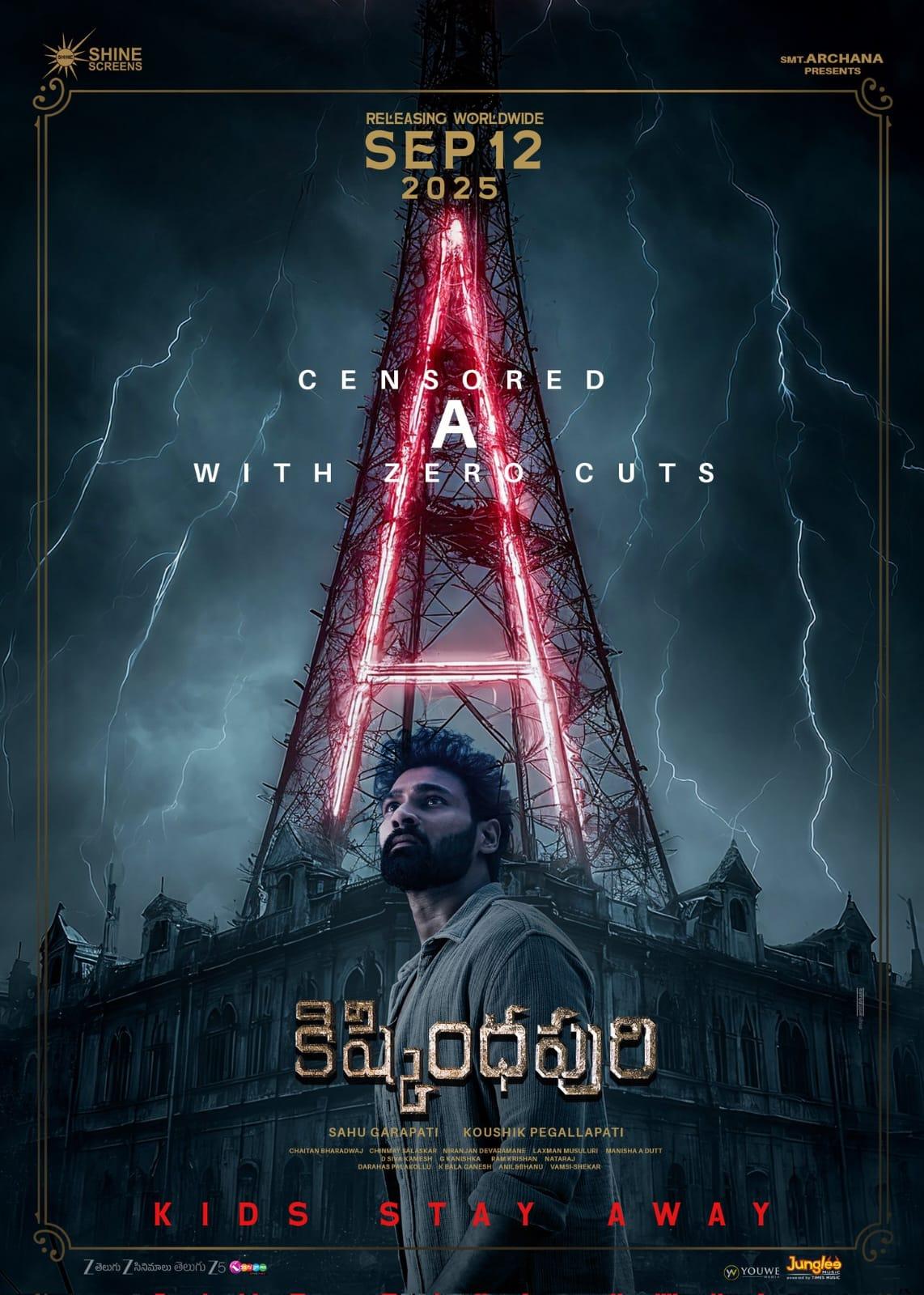 Censor Board clears Bellamkonda Sai Sreenivas, Anupama Parmeswaran's 'Kishkindhapuri' for release with 'A' certificate