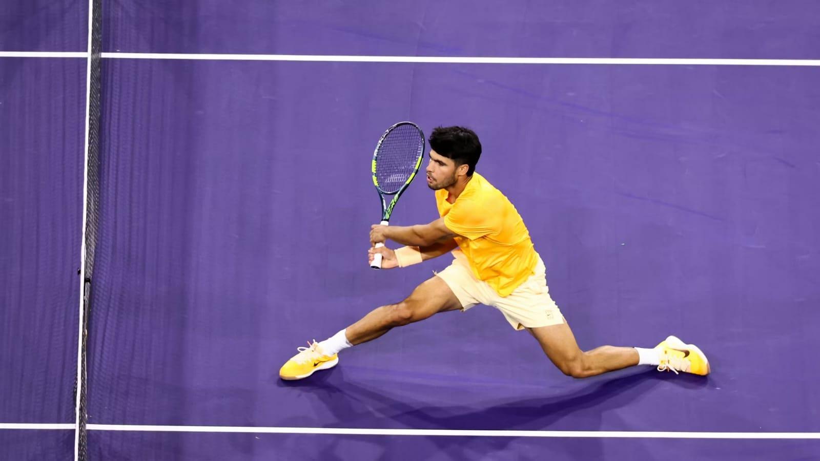 Alcaraz storms into fifth straight Indian Wells semifinal