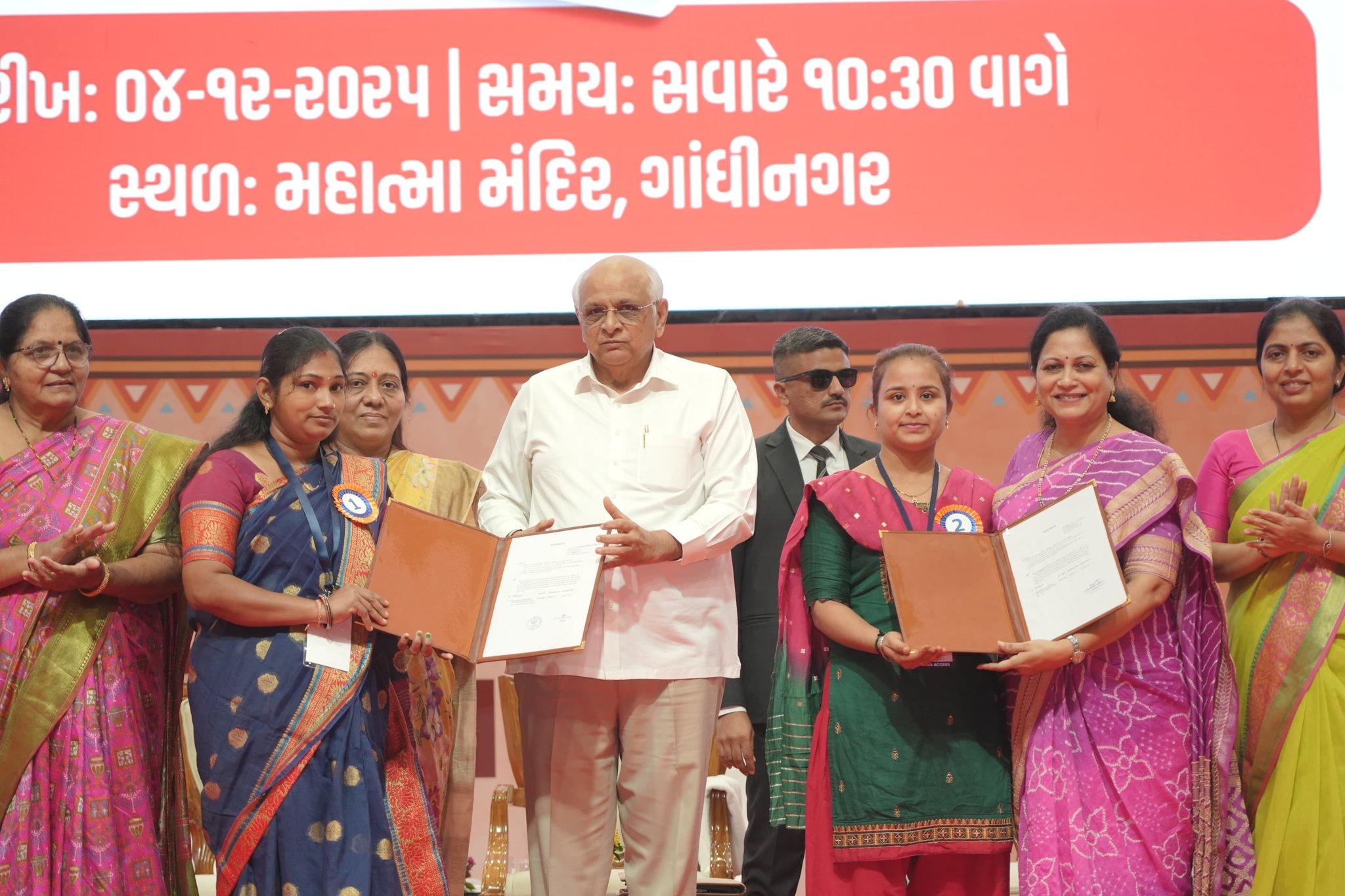 Nurturing healthy generation for Viksit Bharat rests on Anganwadi workers: Gujarat CM
