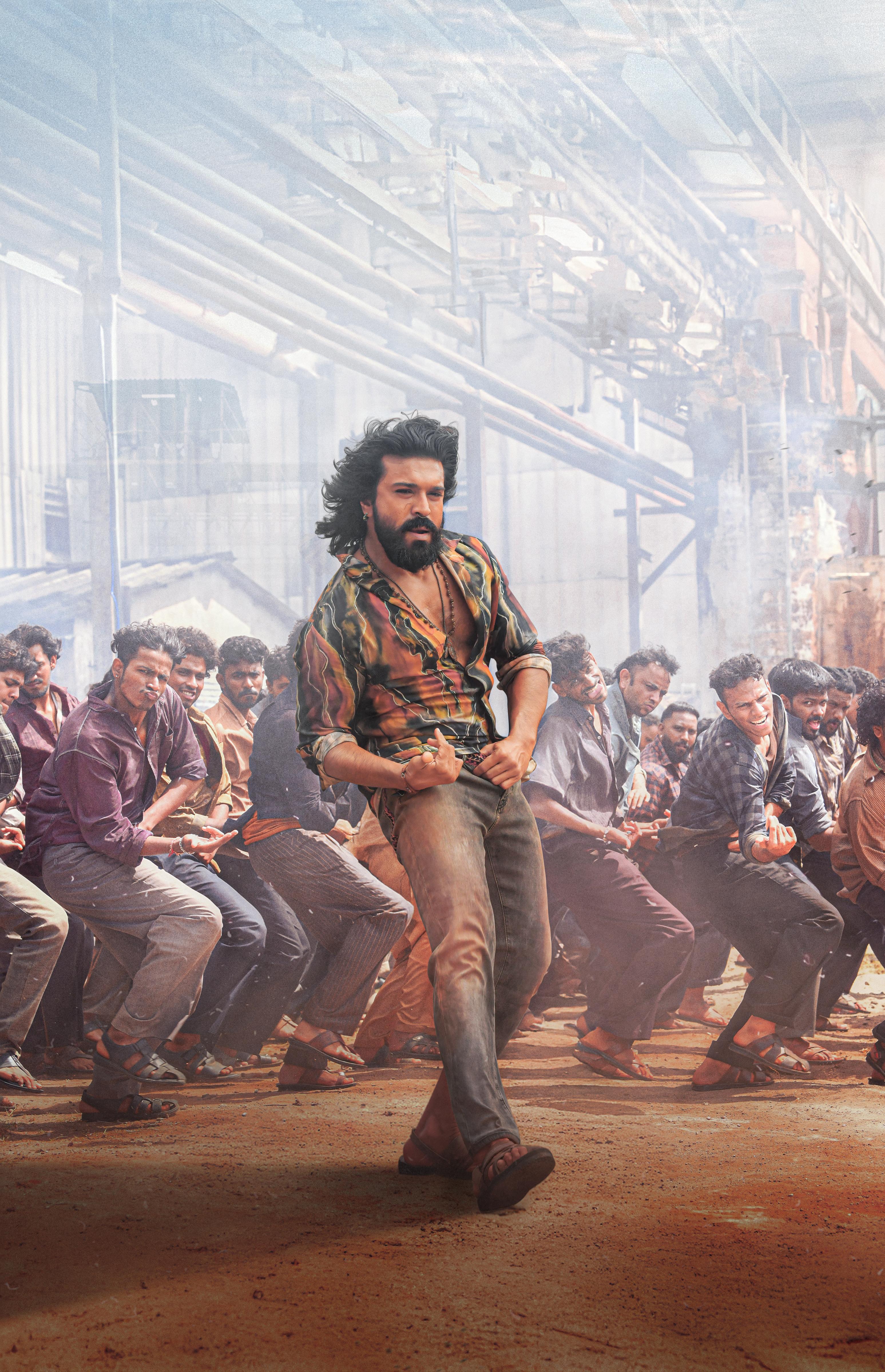 Ram Charan's intro song 'Rai Rai Raa Raa' in 'Peddi' is a visual spectacle!