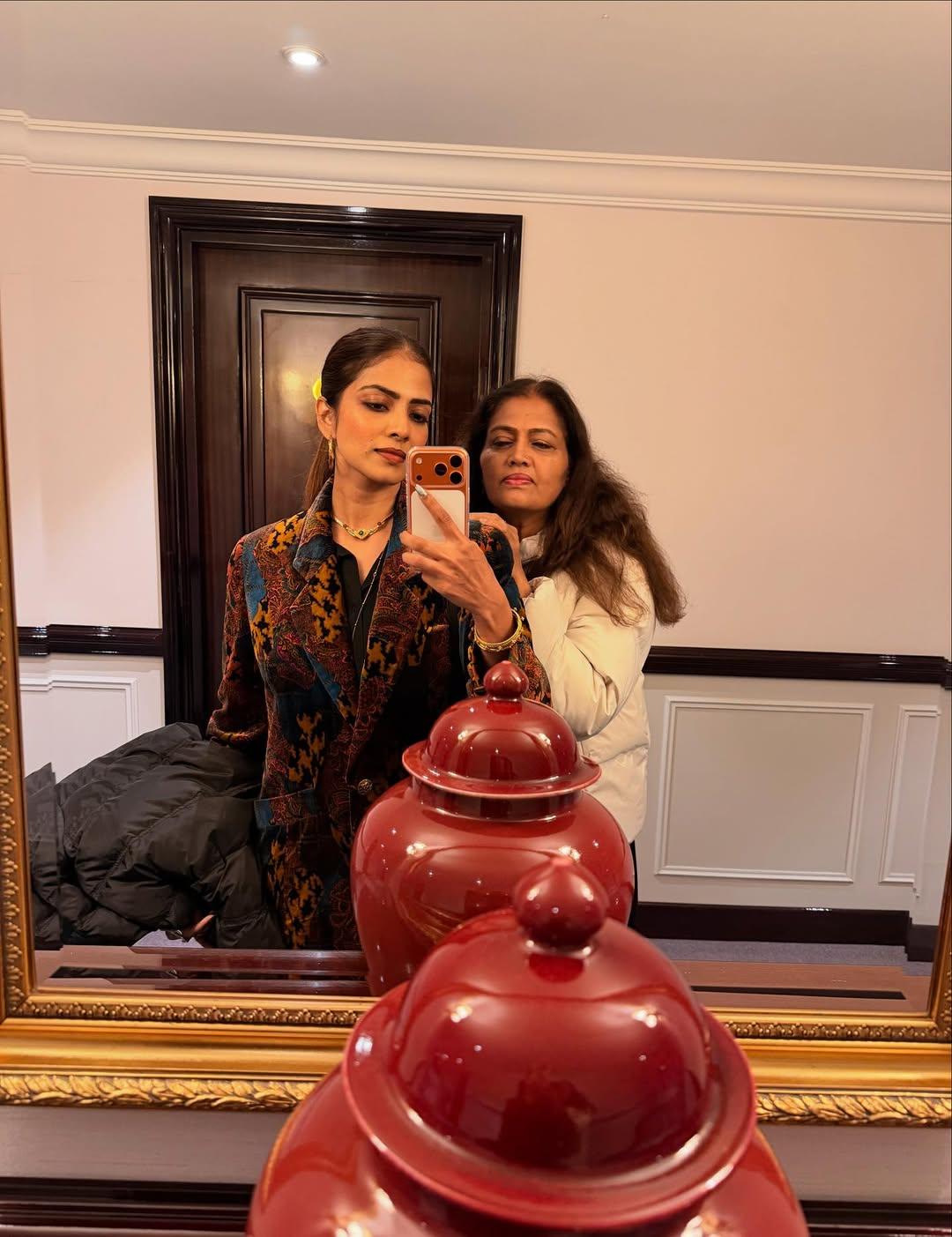 Malavika Mohanan calls her Paris trip with mom 'a full circle moment'