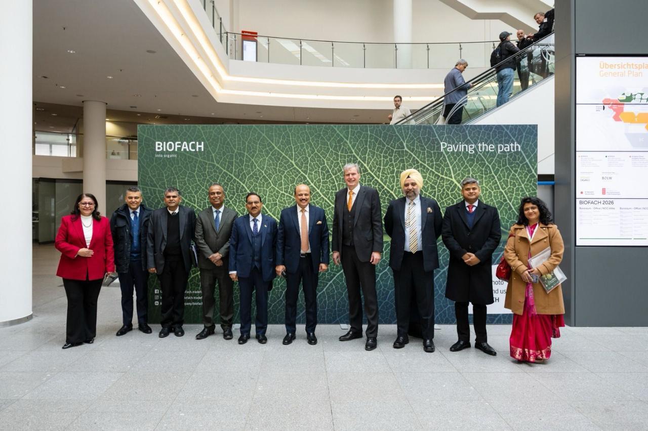 India displays organic strength, global leadership at ‘BIOFACH 2026’ in Germany