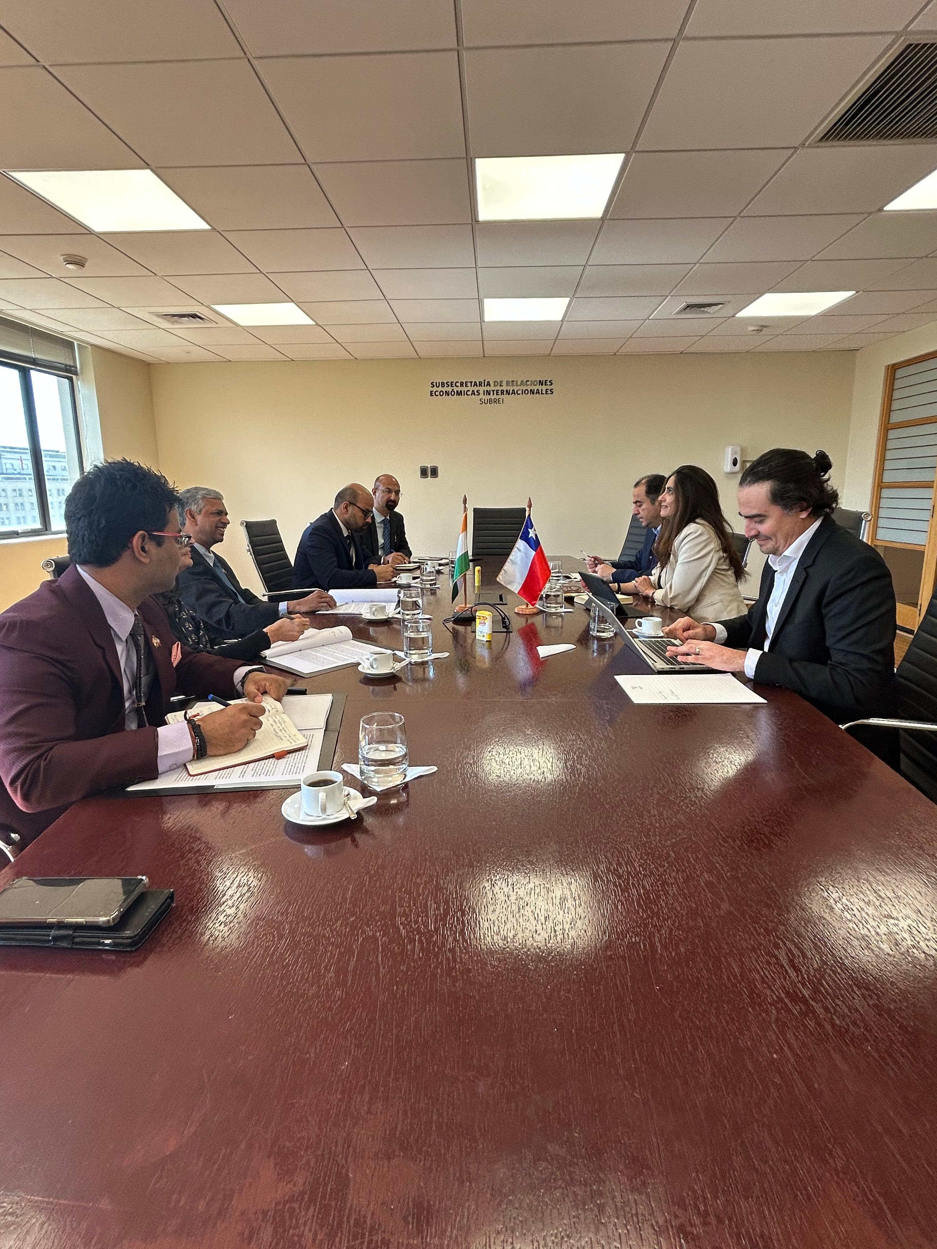 India, Chile reaffirm commitment to strengthen economic partnership