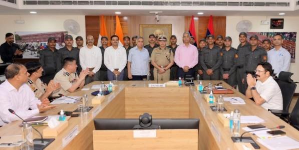 Delhi Police SWAT Commandos secure first rank in firing category at terrorism training exercise