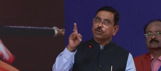 India remains stable amid global unrest due to spiritual foundation, says Pralhad Joshi