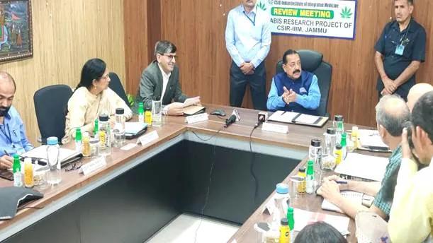 Dr Jitendra Singh Chairs Review Meeting