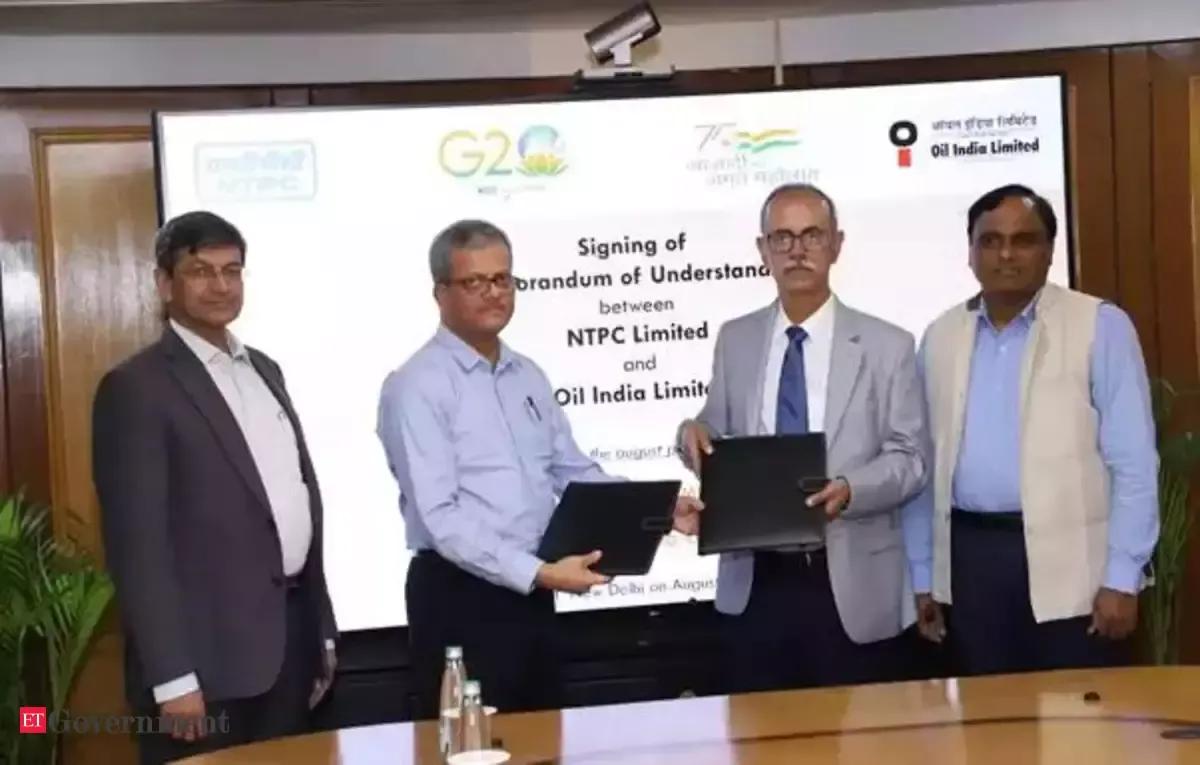 NTPC And OIL Come Together To Collaborate