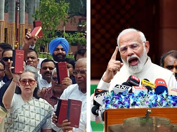 Opposition protest and PM Modi