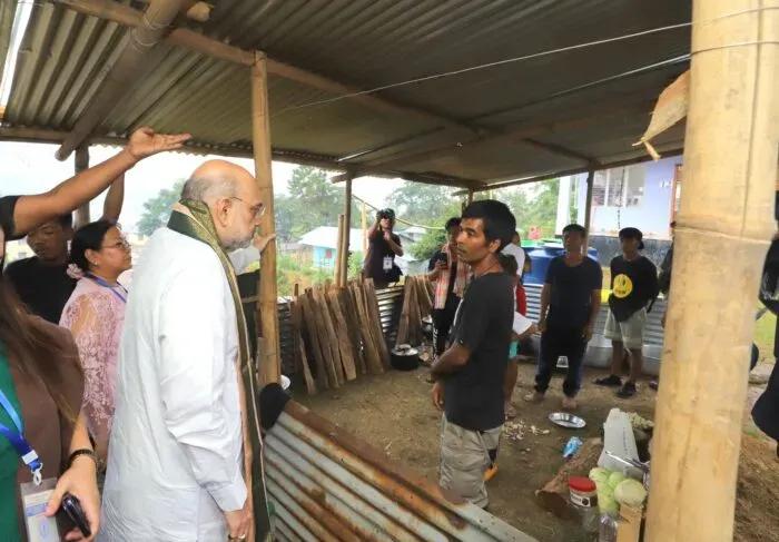 Govt committed to restoring peace in Manipur, ensuring return of displaced people: Amit Shah