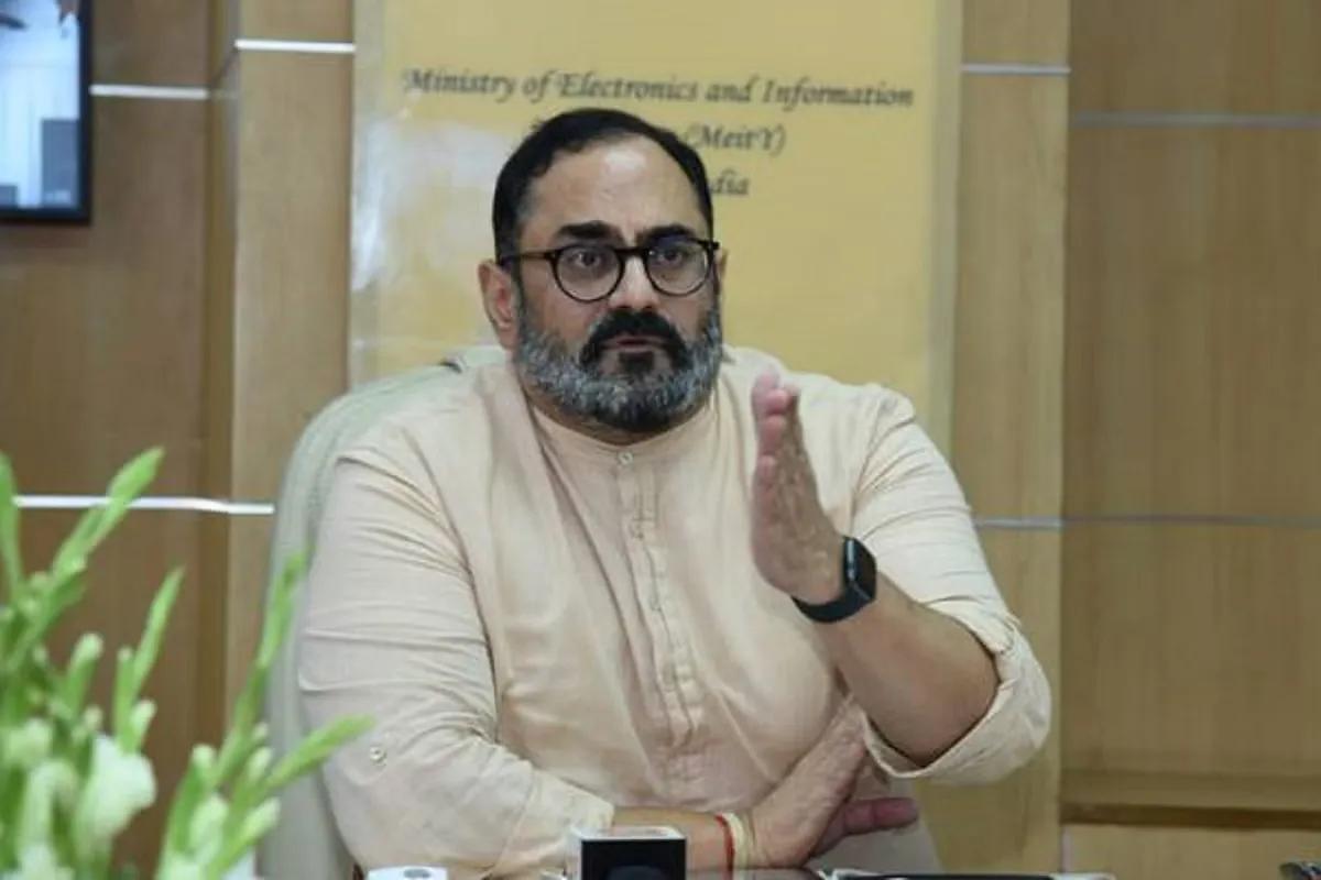 MoS Rajeev Chandrasekhar