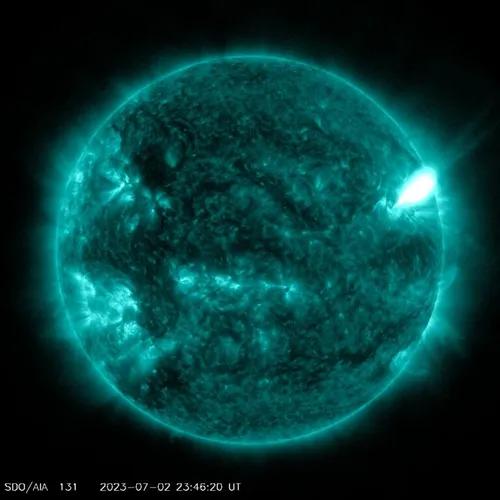 Sun Releases Strong X-Class Solar Flare