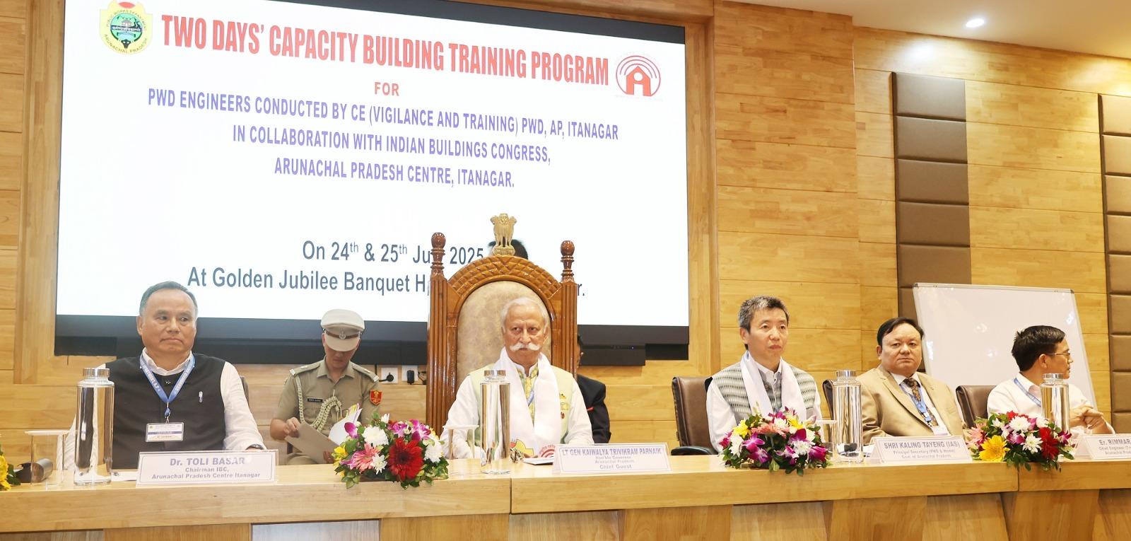 Arunachal Guv urges engineers to follow ‘Zero Tolerance for Corruption’ policy