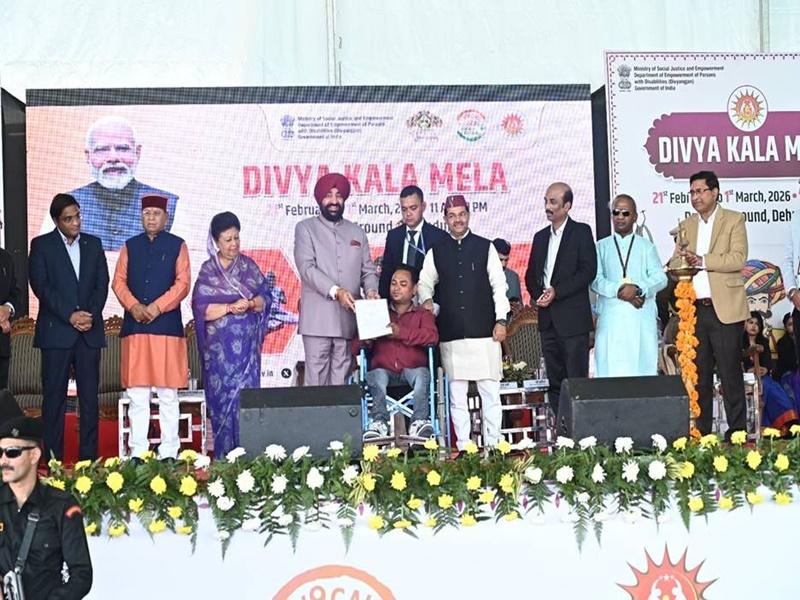 Committed to integrating Divyangjan into mainstream: MoS B.L. Verma