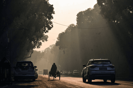 Rain, winds clear Delhi’s air, AQI improves to moderate category