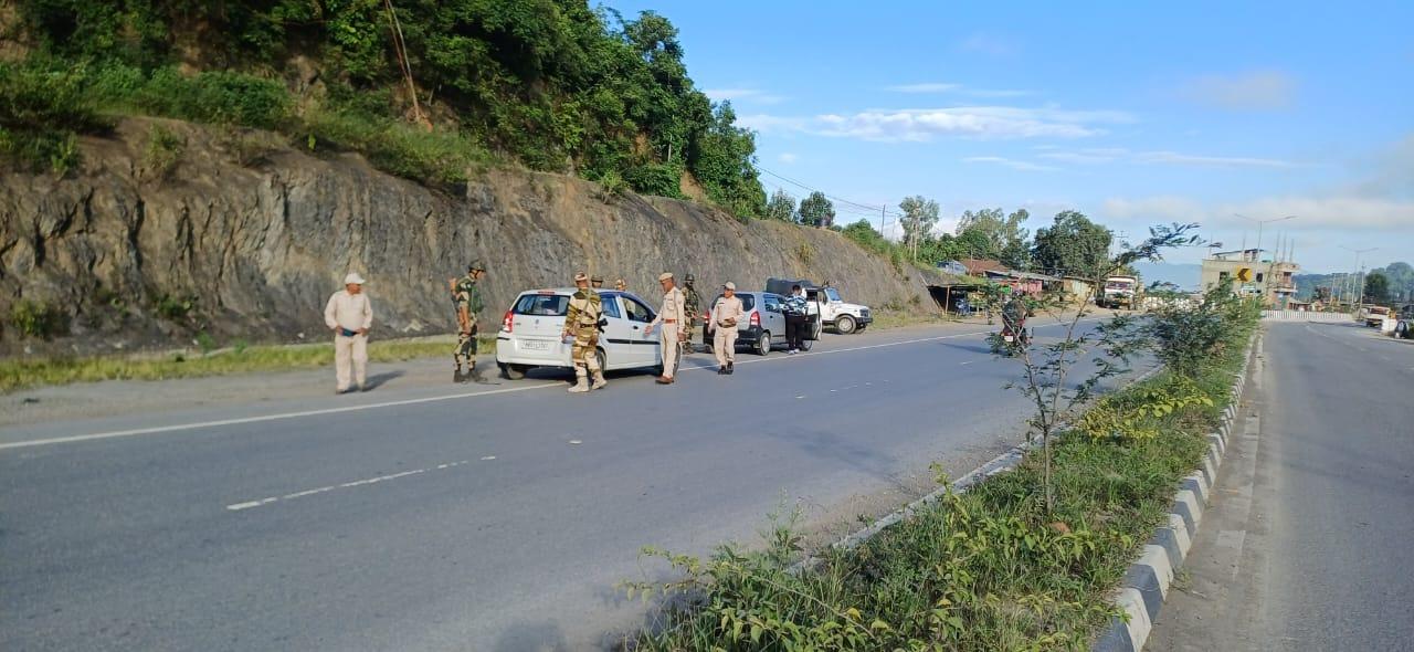 Stage erected, beautification works underway in Imphal ahead of PM Modi’s likely visit to Manipur