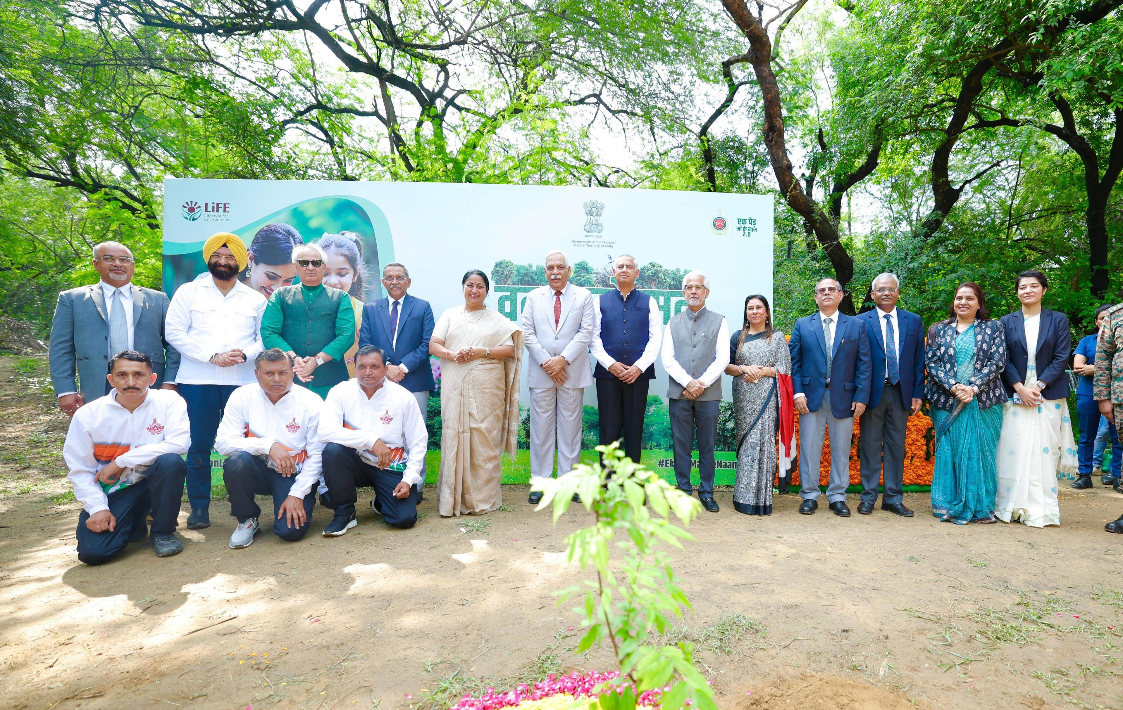 Tree plantation is a shared responsibility: Delhi CM Rekha Gupta