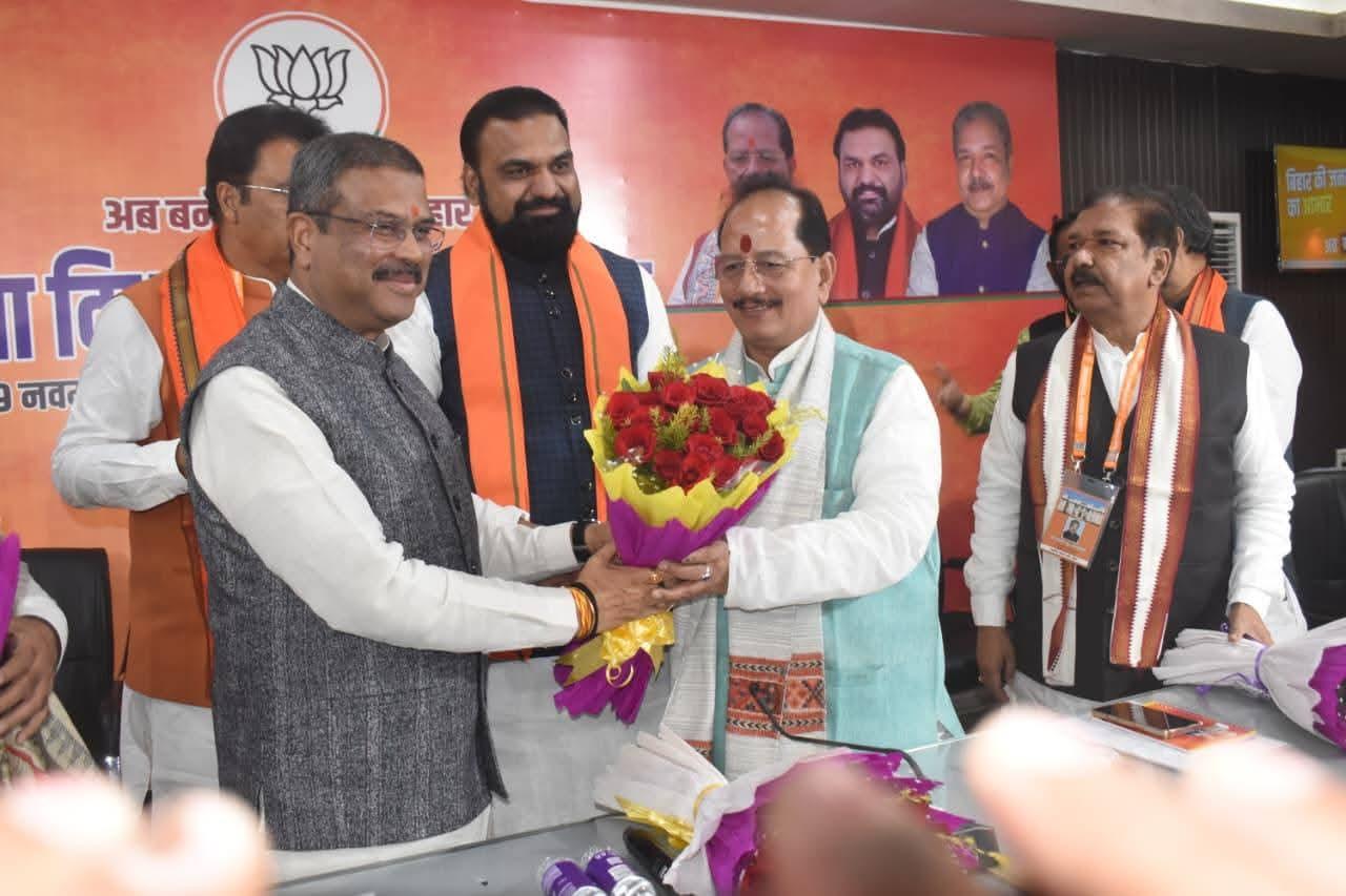 Samrat Choudhary elected Bihar BJP legislative party leader